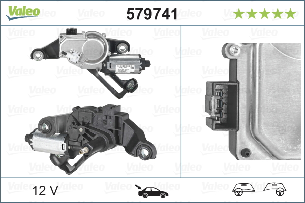 Motor stergator 579741 VALEO